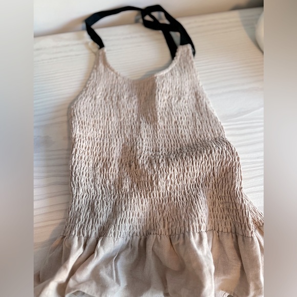 NEW ZARA ELASTICIZED RUSTIC TOP - Picture 7 of 8